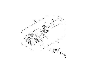 Electric Box Diagram and Parts List for K392M  Karcher Pressure Washer