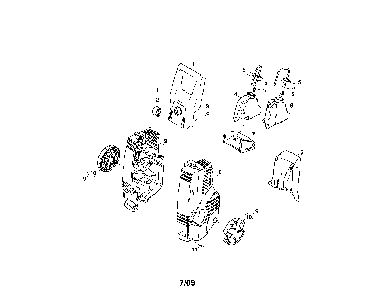 Housing Diagram and Parts List for K392M  Karcher Pressure Washer