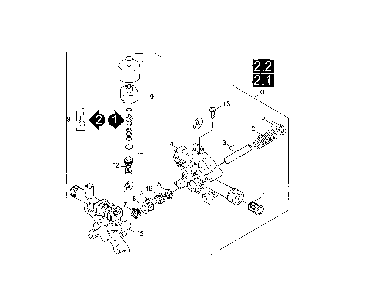 Piston Diagram and Parts List for K2400HH  Karcher Pressure Washer