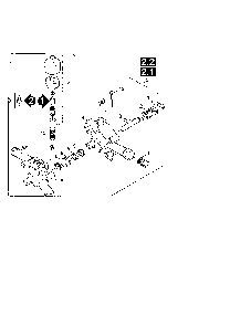 Part Location Diagram of 5.550-249.0 Karcher Cylinder Head