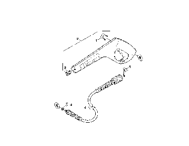 Trigger Gun Diagram and Parts List for K392M  Karcher Pressure Washer