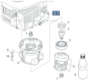 Part Location Diagram of 6.401-256.0 Karcher Wobble Plate