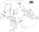 Part Location Diagram of 4.580-330.0 Karcher Suction Valve Complete