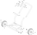 Part Location Diagram of 9.142-014.0 Karcher Hanger Rt Side