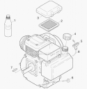 Page D Diagram and Parts List for G2500OH G 2500 OH 11945120 Karcher Pressure Washer