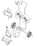 Part Location Diagram of 9.196-050.0 Karcher Large Head Machine Screw 1/4-i