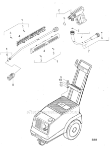 Part Location Diagram of 6.313-003.0 Karcher Retaining Spring