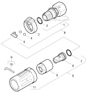 Part Location Diagram of 4.763-259.0 Karcher Triple Jet Nozzle