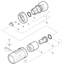 Part Location Diagram of 5.415-602.0 Karcher Triple Jet Nozzle 038