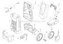 Housing Diagram and Parts List for K2360 1.601-681.0 Karcher Pressure Washer