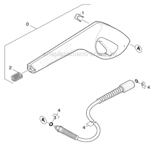 Page L Diagram and Parts List for K4400G 1.133-208.0 Karcher Pressure Washer