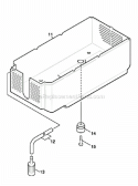 Housing 3 Diagram and Parts List for K580  Karcher Pressure Washer