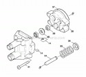 Piston Diagram and Parts List for K580  Karcher Pressure Washer
