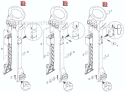 Part Location Diagram of 9.001-176.0 Karcher Handhold Replacement