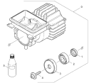 Part Location Diagram of 6.401-197.0 Karcher Swash Plate