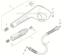 Part Location Diagram of 2.641-828.0 Karcher Quick Connect Hose