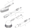 Part Location Diagram of 4.762-065.0 Karcher Rotating Brush