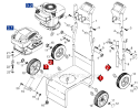 Part Location Diagram of 9.183-402.0 Karcher Rubber Buffer