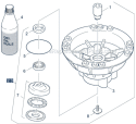 Part Location Diagram of 5.093-108.0 Karcher Housing