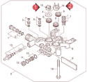 Part Location Diagram of 3.532-715.0 Karcher Pump Set Ms/al