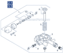 Page C Diagram and Parts List for K1800IB K 1800 IB 1.133-121.0 Karcher Pressure Washer