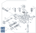 Page D Diagram and Parts List for K1800IB K 1800 IB 1.133-121.0 Karcher Pressure Washer