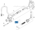 Part Location Diagram of 2.883-820.0 Karcher Spare Part Set Control Piston
