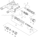 Part Location Diagram of 4.580-212.0 Karcher Valve Complete Short