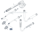 Part Location Diagram of 9.123-003.0 Karcher Rotary Nozzle