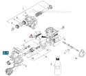 Page D Diagram and Parts List for K280M K 280 M 1.189-205.0 Karcher Pressure Washer