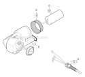 Page G Diagram and Parts List for K348MPLUS K 3.48 M PLUS 16017100 Karcher Pressure Washer