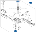 Page C Diagram and Parts List for K3000G K 3000 G 1.133-110.0 Karcher Pressure Washer