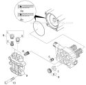 Page B Diagram and Parts List for K310DI K 310 DI 1.994-680.0 Karcher Pressure Washer