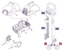 Part Location Diagram of 9.001-111.0 Karcher Cover