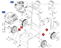 Page A Diagram and Parts List for K3300G K 3300 G 1.133-105.0 Karcher Pressure Washer