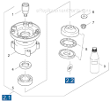 Page F Diagram and Parts List for K3300G K 3300 G 1.133-105.0 Karcher Pressure Washer