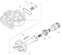 Page D Diagram and Parts List for K355 K 355 1.786-680.0 Karcher Pressure Washer