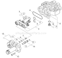 Page E Diagram and Parts List for K355 K 355 1.786-680.0 Karcher Pressure Washer