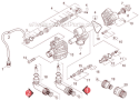 Pump Assembly Diagram and Parts List for K395M-PLUS K 395 M-Plus 1.141-966.0 Karcher Pressure Washer