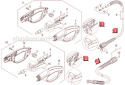 Gun Assembly Diagram and Parts List for K395M-PLUS K 395 M-Plus 1.141-966.0 Karcher Pressure Washer