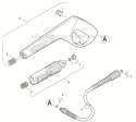Gun and Hose Diagram and Parts List for K395M-PLUS K 395 M-Plus 1.141-966.0 Karcher Pressure Washer
