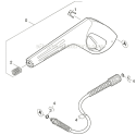 Gun and Hose Diagram and Parts List for K395M-PLUS K 395 M-Plus 1.141-966.0 Karcher Pressure Washer