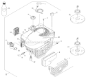 Motor Diagram and Parts List for K4000GS K 4000 GS 1.113-203.0 Karcher Pressure Washer