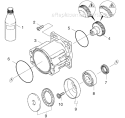 Page F Diagram and Parts List for K410 K 410 1.945-828.0 Karcher Pressure Washer
