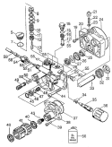 Page B Diagram and Parts List for K455 K 455 1.747-689 Karcher Pressure Washer