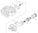 Page C Diagram and Parts List for K460 K 460 1.903-940.0 Karcher Pressure Washer