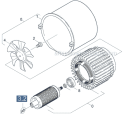 Part Location Diagram of 4.623-475.0 Karcher Motor