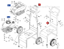 Page A Diagram and Parts List for K5000G K 5000 G 1.133-109.0 Karcher Pressure Washer