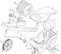 Part Location Diagram of 5.105-223.0 Karcher Axle
