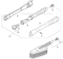 Page J Diagram and Parts List for K510 K 510 1.983-680.0 Karcher Pressure Washer
